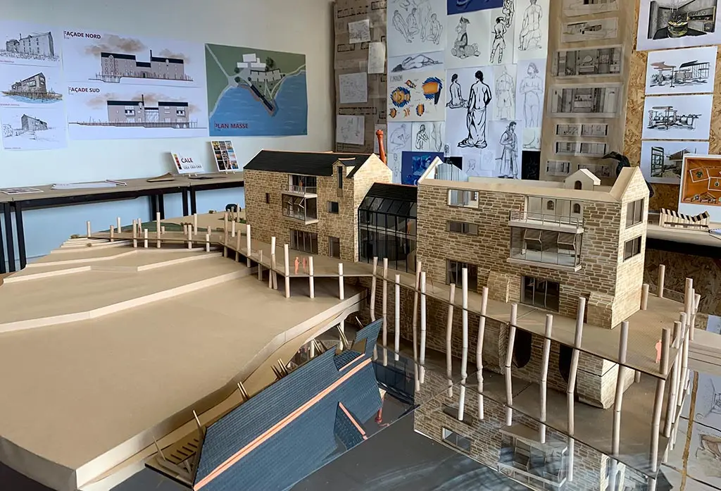 Grand projet d'architecture intérieure